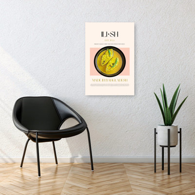 Ilish Fish Curry Traditional Fish Architecture Wall Art Print 1 Piece Wrapped Canvas Wall Art