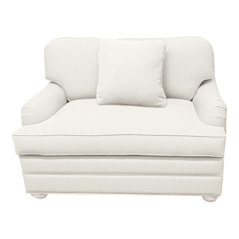 East Lake Chair And A Half, Dove Gray, Kenworth Pearl