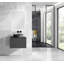 Ensemble de meuble-lavabo mural simple 40 po Aleemah-310337027