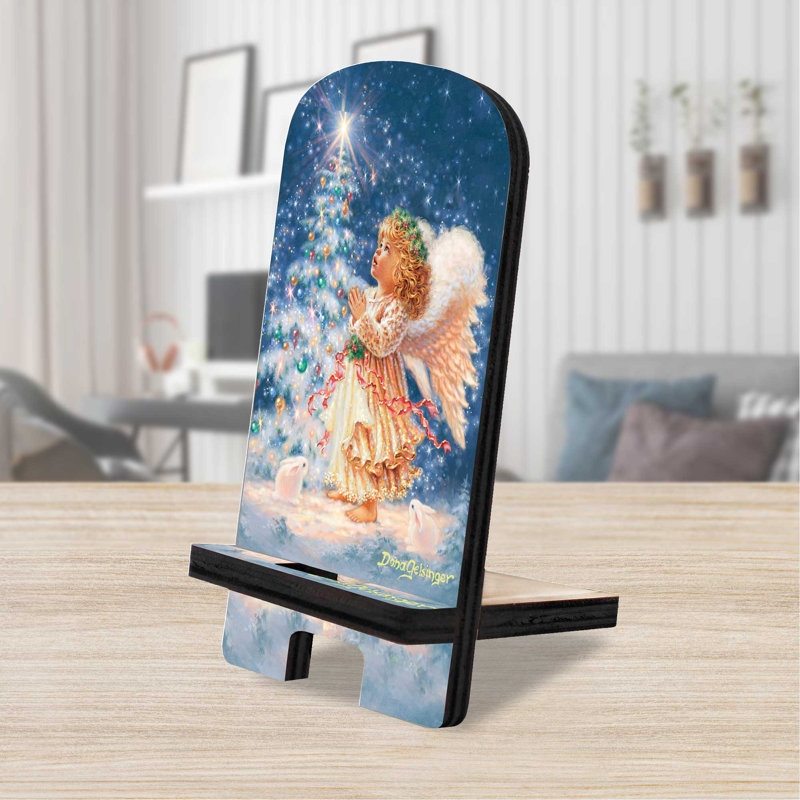 Designocracy Single Screen Desktop Mount, 6" H x 3" W x 3" D