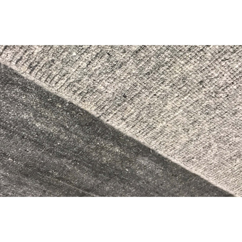 Gabbeh Area Rug in Gray, Rectangle 7'9" x 9'9"
