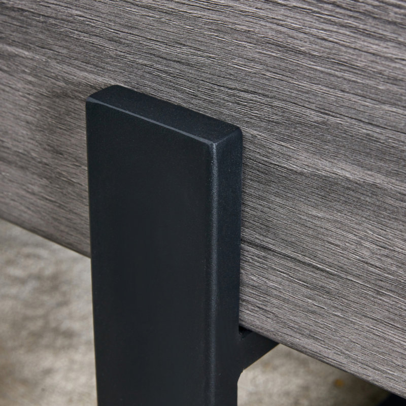 Table de salle à manger rectangulaire Sesario L 47,29 po x l 23,69 po