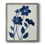 Toile encadrée de qualité supérieure Indigo Bloom II - prête à être accrochée-1064242983-1064242982