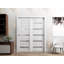Portes coulissantes coulissantes pour garde-robe avec portes en verre dépoli Quadro 4445-106926094-106926095