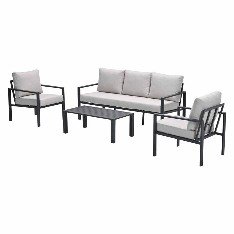 Wallach 5 Seater Conversation Set, Sand