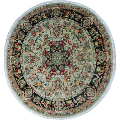 Massimo One-of-a-Kind 8'1" X 8' New Age Wool Area Rug in Grey