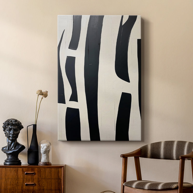 ABSTRACT Series DCXCI - Cavas de galerie sur mesure, H 36 po x l 24 po