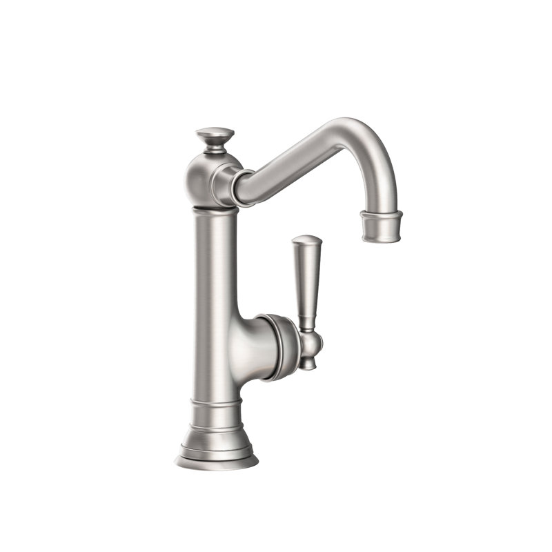 Jacobean Single Handle Kitchen Faucet, Stainless Steel (PVD)