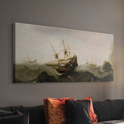 Série paysage - CCCCXCIV - Toile tendue avec châssis - Prêt à accrocher