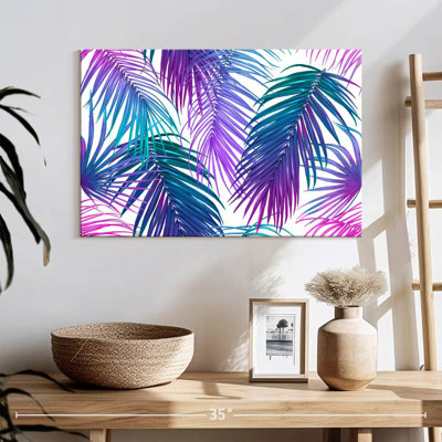 Harnek Neon Tropical Leaves