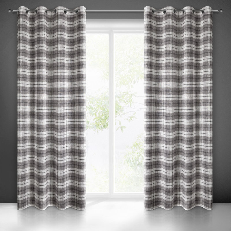 Tata Semi Sheer Curtains Single Panel