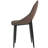 Newsom Modern Curved Open-Back Upholstered Dining Chair with Sturdy Iron Metal Legs, Heavy-Duty 440 lb. Weight Capacity - Perfect for Dining Room, Kitchen, or Vanity-30999661-30984035