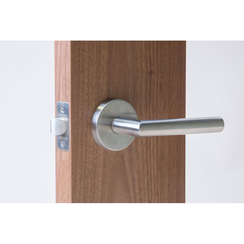 Privacy Door Lever Set, 2.75", Satin Black, Privacy (Bed & Bath)