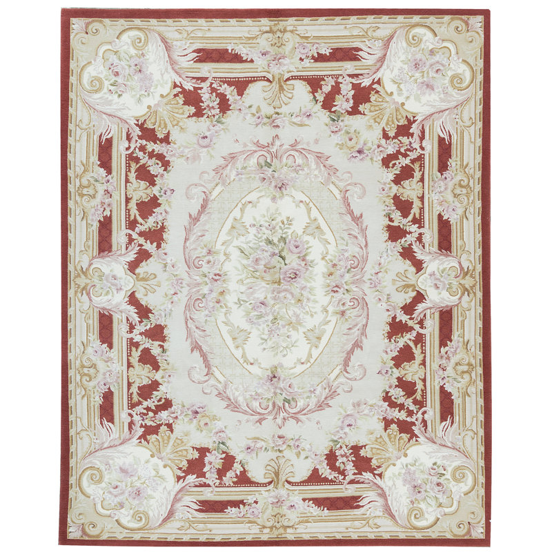 Aubusson Renaissance One-of-a-Kind 8' X 9'11" Wool Area Rug in