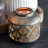 Tree Themed Lattice Candle Lanterns, Set of 2