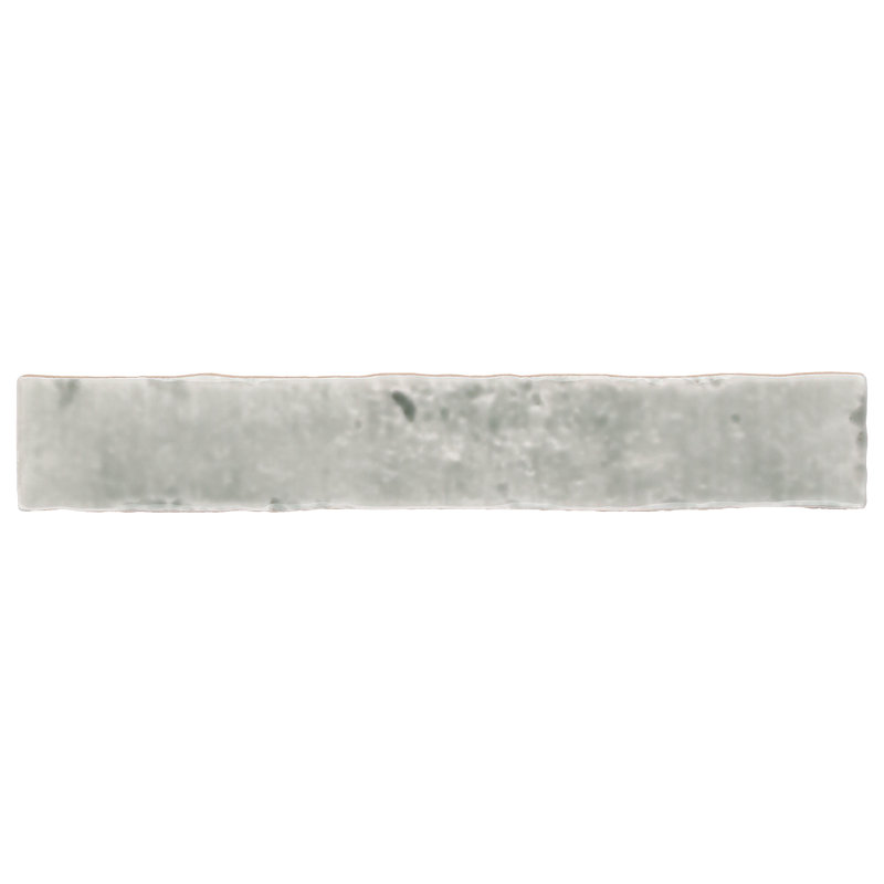 Virtuo 1.45 in. x 9.21 in. Crackled Ceramic Subway Wall Tile (4.65 Sq. Ft. / Case), Light Gray