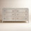 Caterina 68" Oak Double Dresser