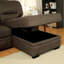 Canapé-lit et chaise longue Lynchburg de 109 po faisant face à la droite-21119160
