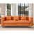 Laine orange sélectionné