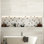 Niche de douche prête à poser 16 po x 50 po, coins carrés encastrés, niche encastrée, noir