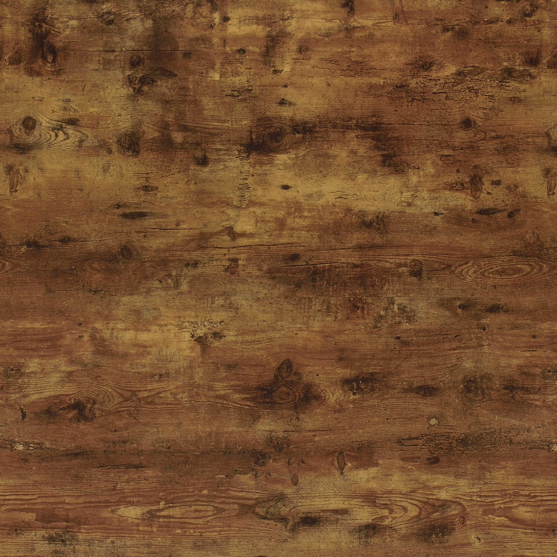 Bureau de bureau Chicolm Rustic Nutmeg avec plateau ergonomique et grand espace de rangement