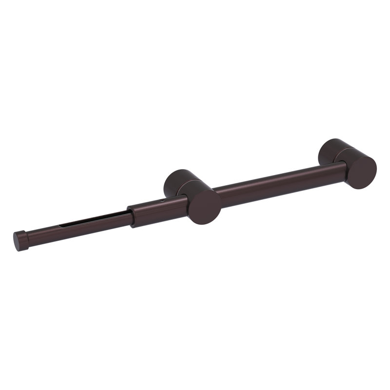 Tringle à vêtements rétractable peu encombrante, Bronze Antique