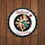 Plaque de fléchettes pin-up, capsules de bouteilles en métal, plaque murale, décoration murale rétro, 13,8 x 13,8 pouces