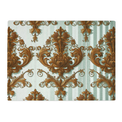 Victorian Pattern  848  Glass Chopping Board