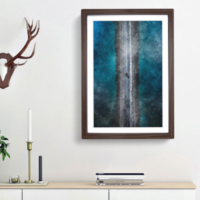 Lake Road - Framed Print