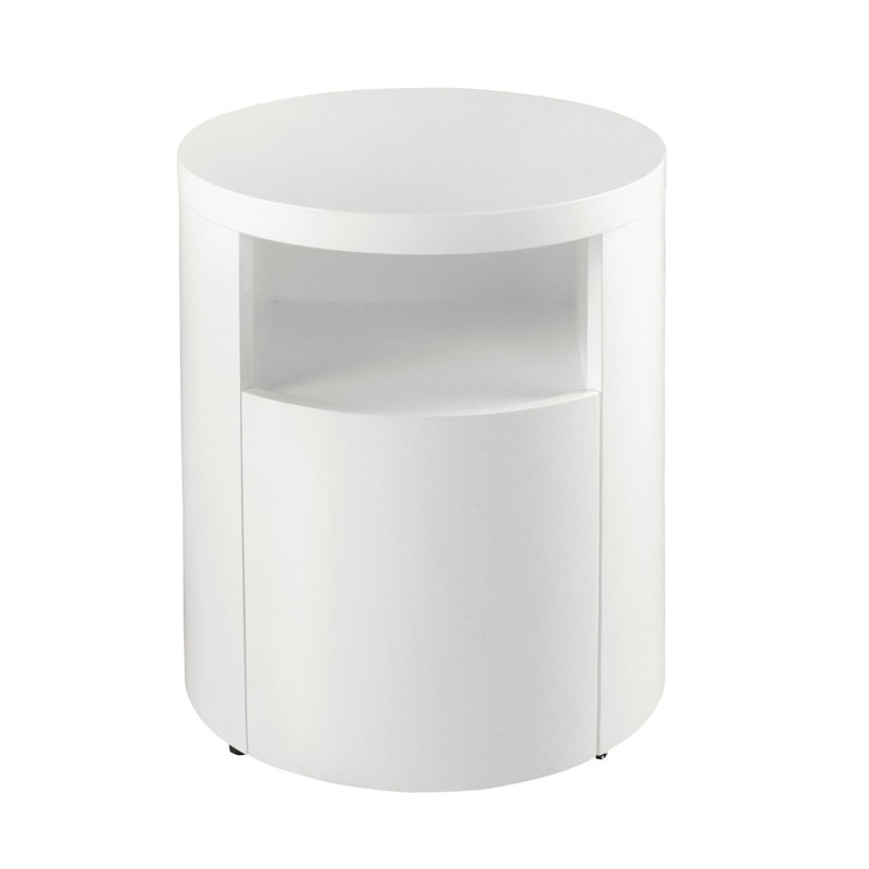 48cm W Manufactured Wood Bedside Table