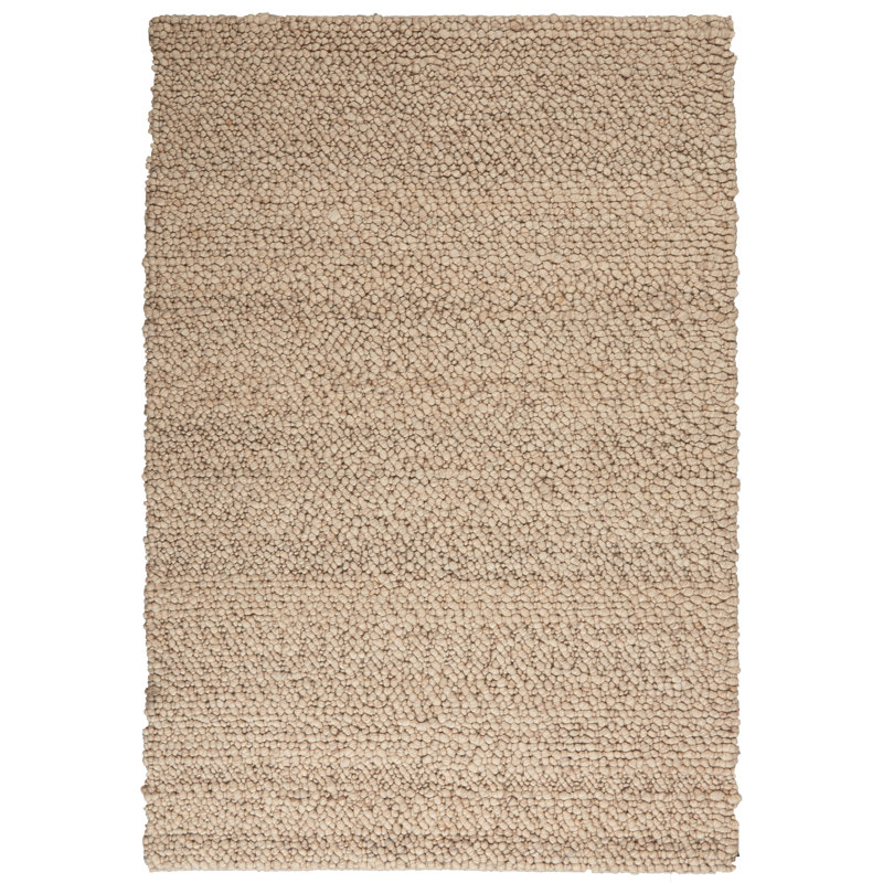 Tapis brun en laine Trussville, Rectangle 4 pi x 6 pi