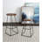 Anastasia Counter Stool with Metal Frame-666363160-666363172