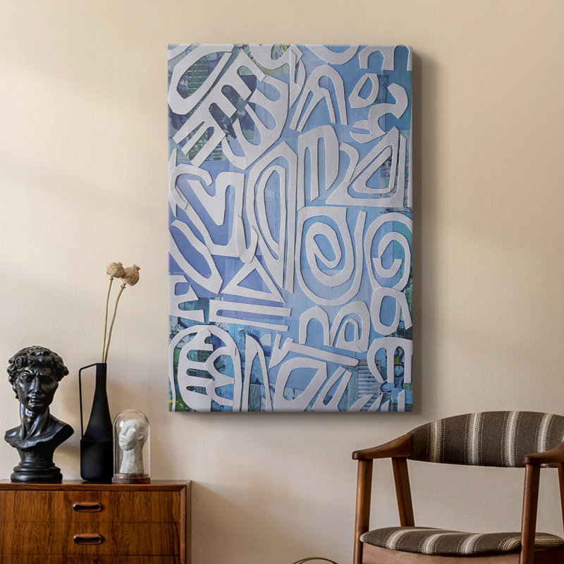 Santorin - galerie Cavas sur mesure, H 36 po x l 24 po
