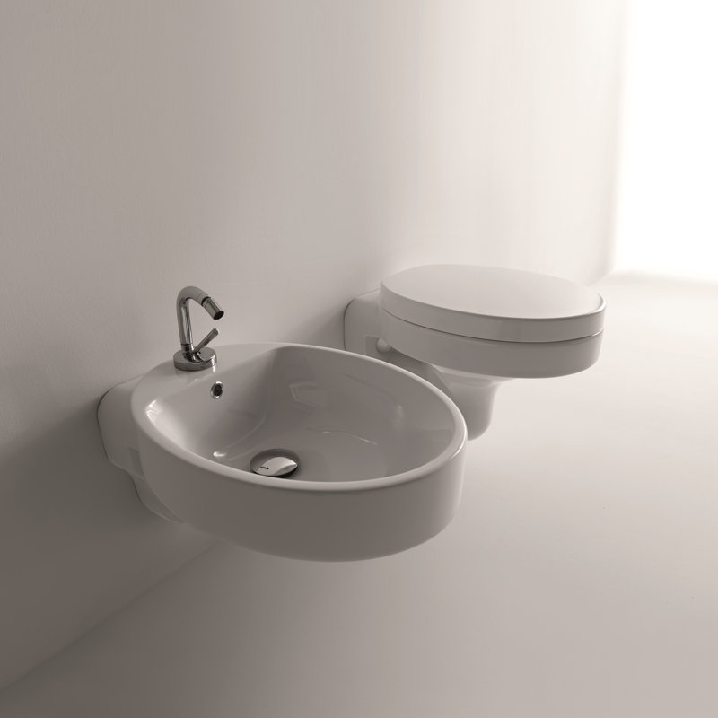 Cento 1.28 Gallons GPF High Efficiency Dual Flush Wall Mounted Kit