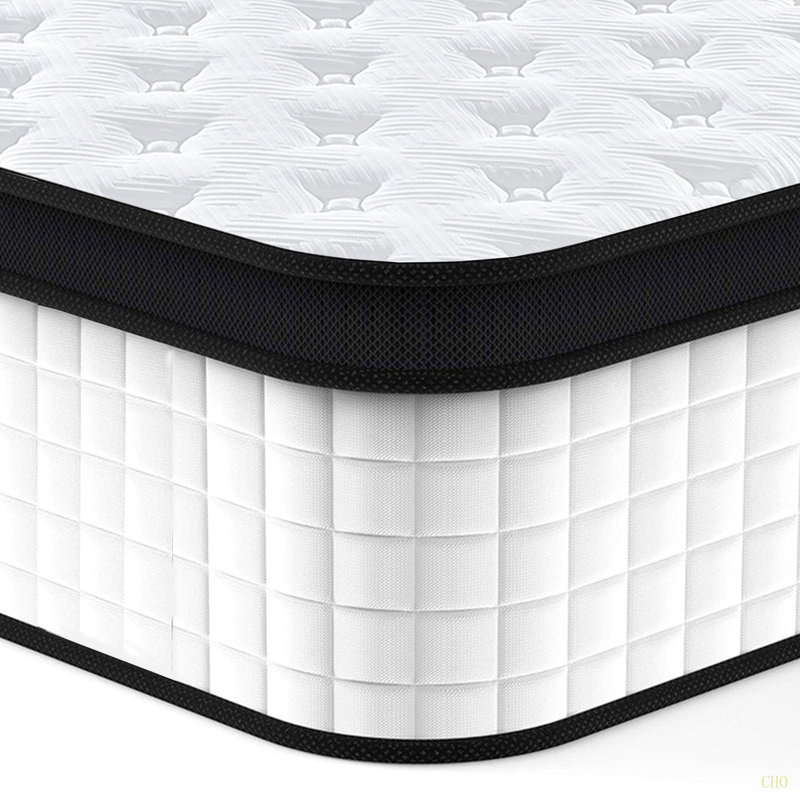 Matelas hybride à ressorts ensachés 12 pouces TG
