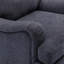 Fauteuil d'appoint Candor pour adultes, siège bleu marine pour salon, chambre à coucher, bureau à domicile-383541956