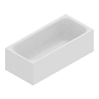 Zucchetti Morphing Freestanding Panelled Bathtub 70-7/8'' L x 31-1/2'' W