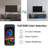Full RGB Colour 31 Modes Changing Lights Remote RGB LED TV Stand-1202742265