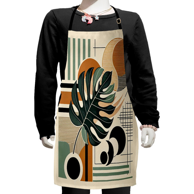 No Pattern Bib Apron