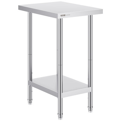 Kitchen Cart with Stainless Steel Top by VEVOR