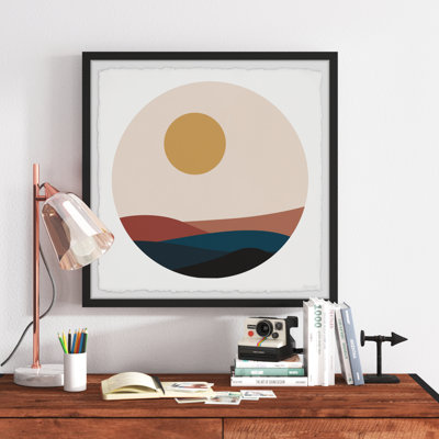 Moon Hills - Peinture encadrée
