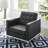 Loft Tufted Vegan Leather Armchair-921016262
