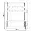 Adelphi Hall Tree 120cm Wide with Bench and Shoe Storage-990864718