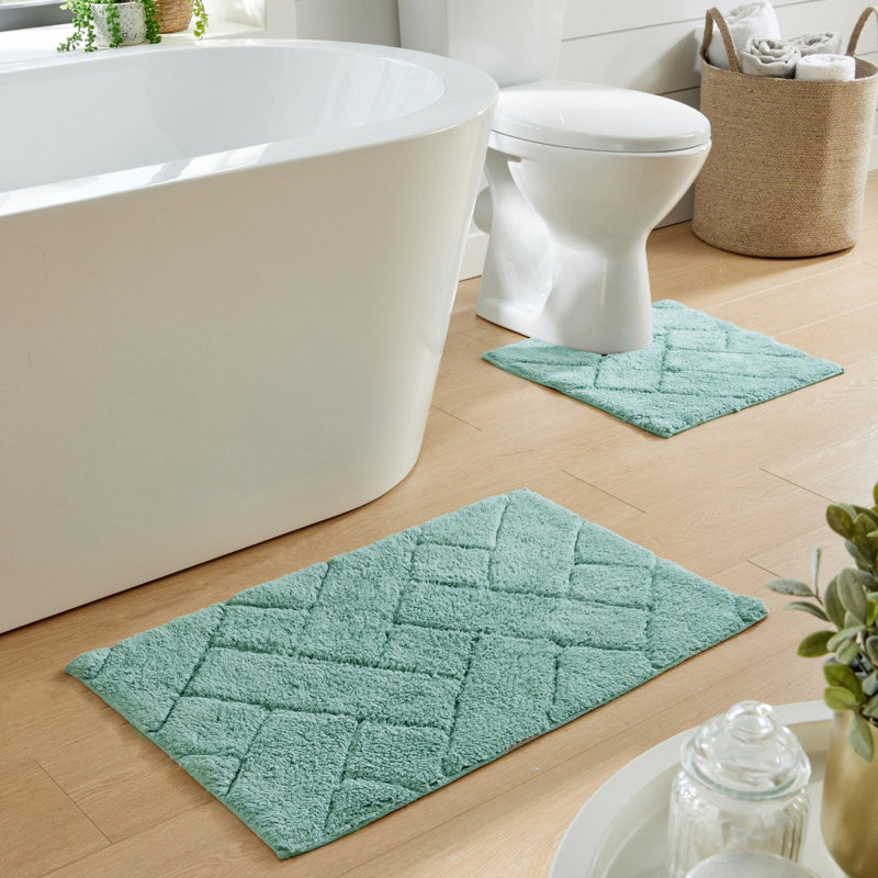 Non-Slip Bath Mat, Blue