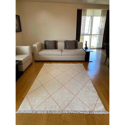 Lao Performance Washable Moroccan Indoor / Outdoor Rug