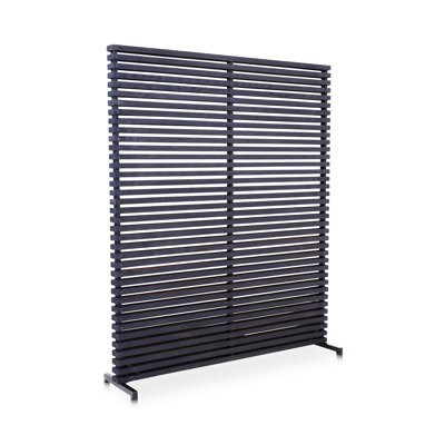 Auden 60 " W x 72 " H Solid Wood Single Panel Room Divider