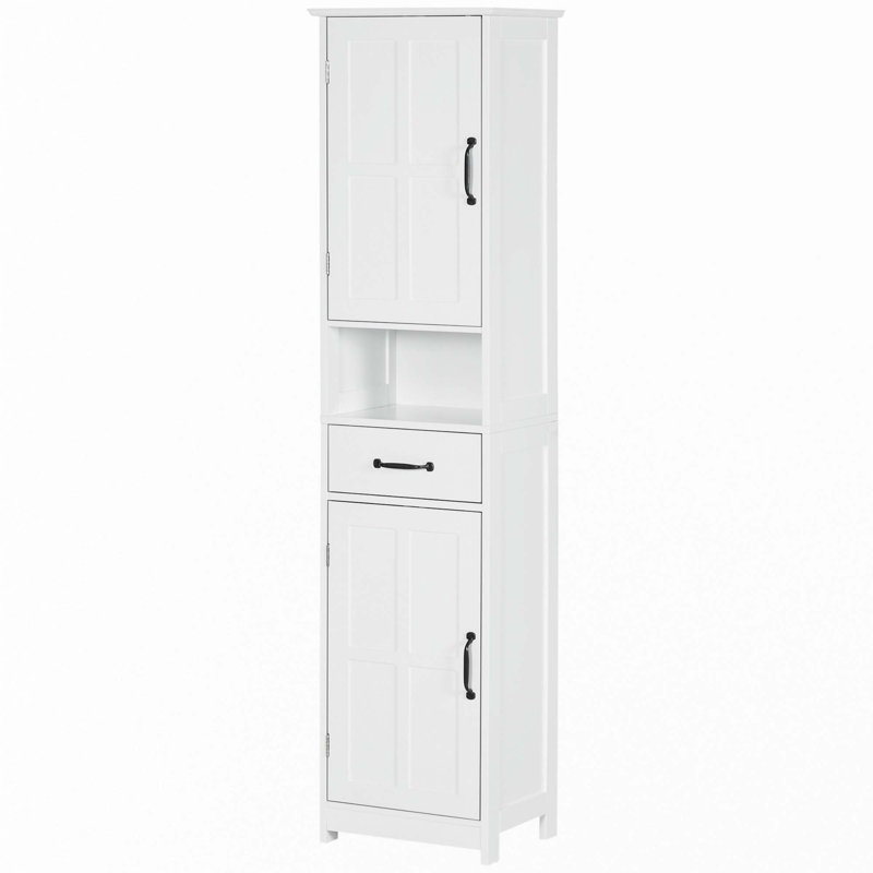Armoire de rangement mince pour salle de bain