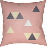Geometric Indoor/Outdoor Throw Pillow