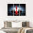 " Chess Red King " 3 Piece Art Print-98562773