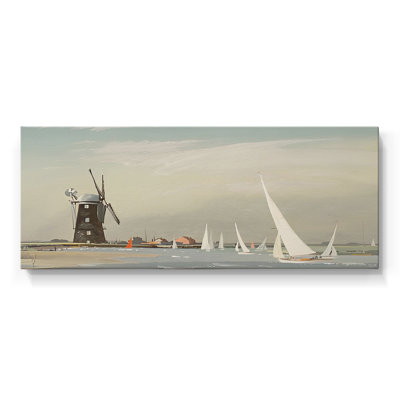 Série nautique-CDL III - Toile tendue avec châssis - Prêt à accrocher